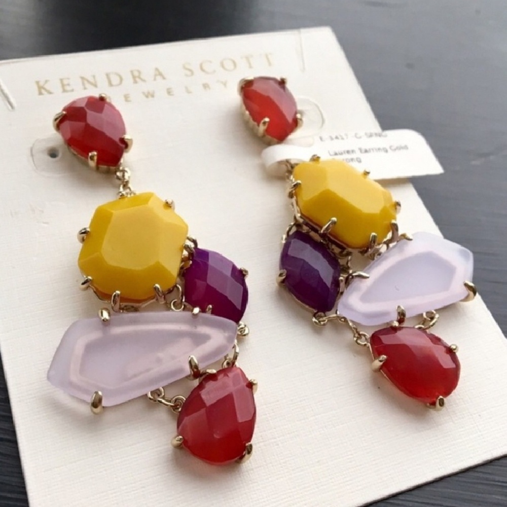 DISO Sarong colored Lauren earrings